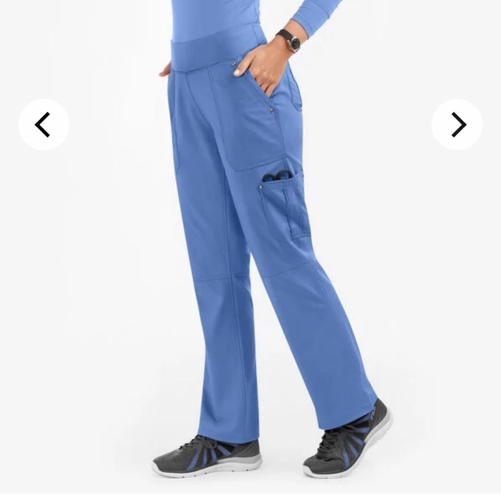Healing Hands Purple Label Tori Women’s 5 Pocket Stretch Scrub Pant in 2X Petite